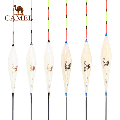 CAMEL骆驼垂钓巴尔杉木鱼漂 柔韧耐曲，精准掌控鲤鲫之趣